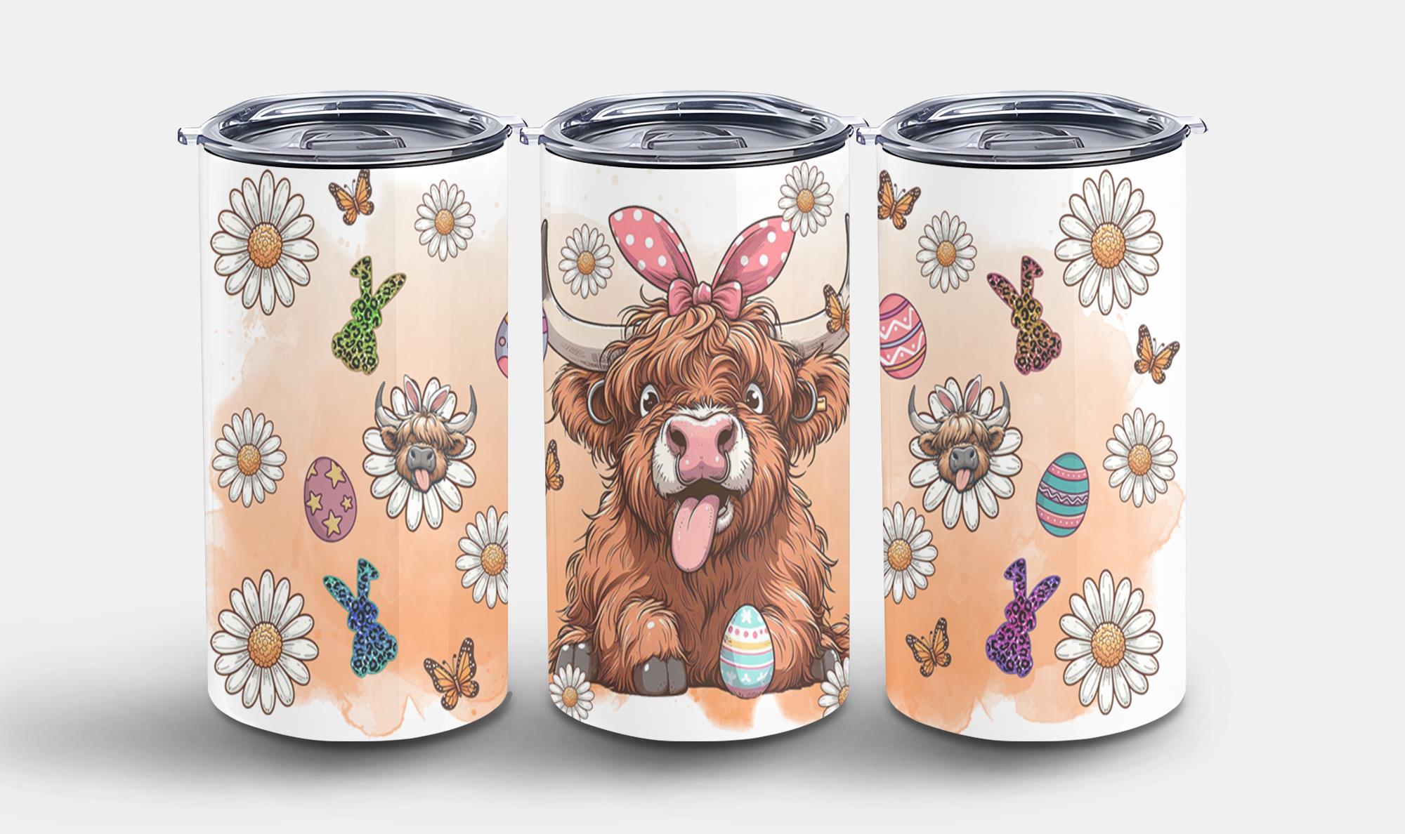 Highland Cow Easter-10390